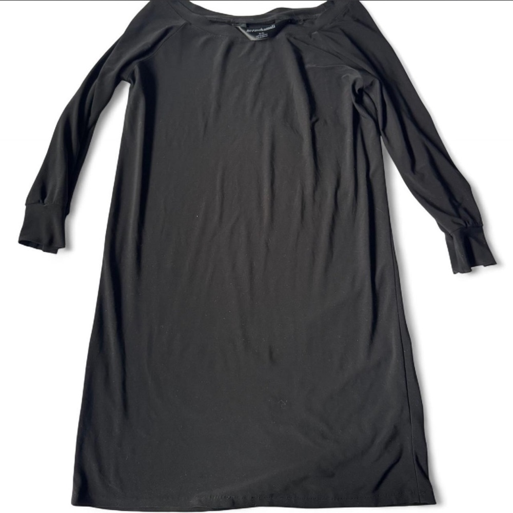 Norma Kamali black dress